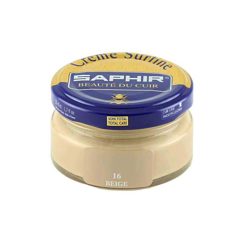 Cirage beige SAPHIR - Crème Surfine
