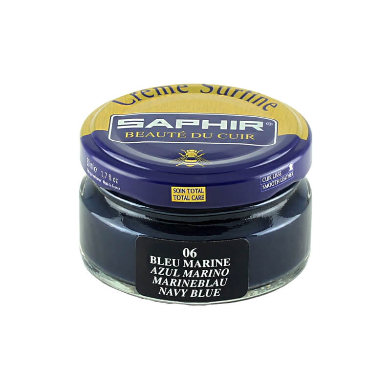 blue shoe wax