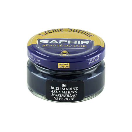 Cirage bleu marine SAPHIR - Crème Surfine