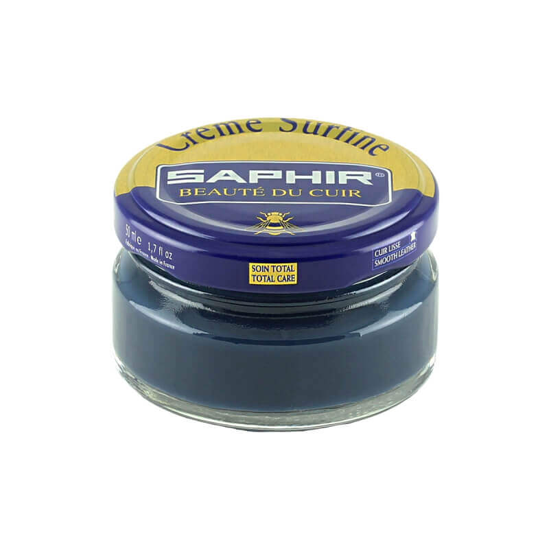Cirage bleu pétrole SAPHIR - Crème Surfine