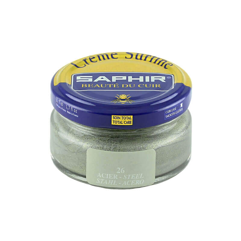 Cirage gris acier SAPHIR - Crème Surfine