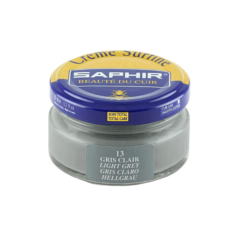 Cirage gris clair SAPHIR - Crème Surfine