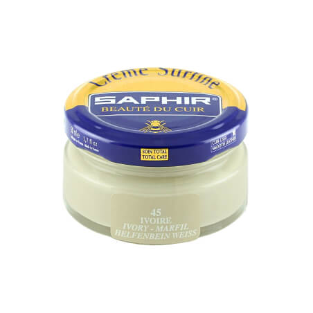 Saphir Ivory Grey Superfine Shoe Cream
