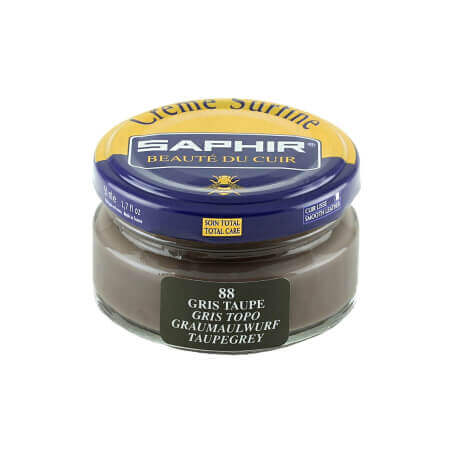 Cirage gris taupe SAPHIR - Crème Surfine