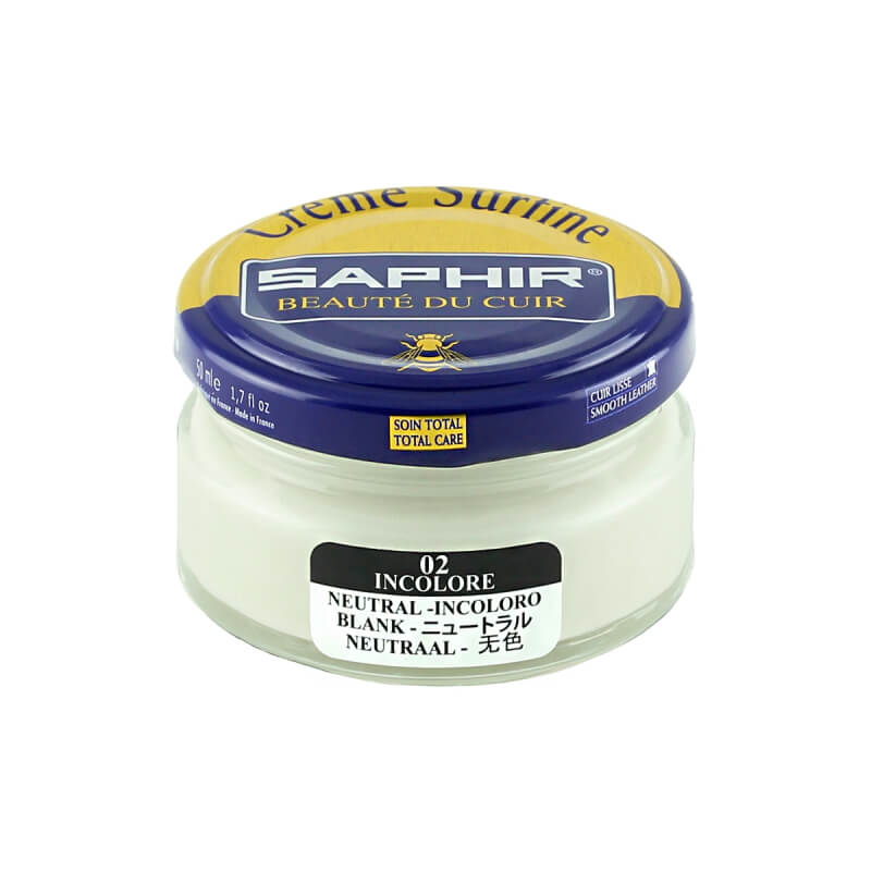 Cirage incolore SAPHIR - Crème Surfine