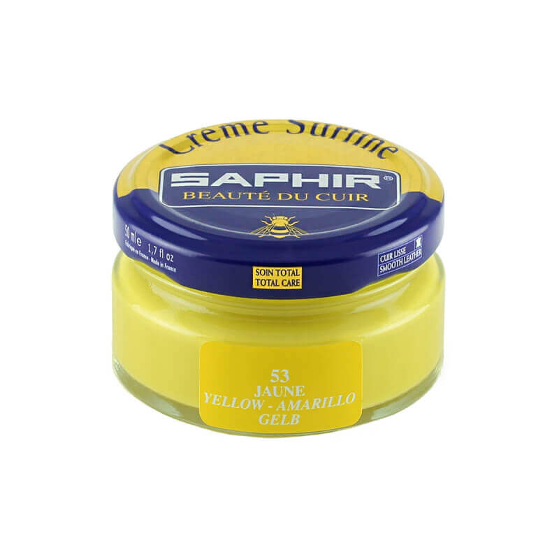 Cirage jaune SAPHIR - Crème Surfine