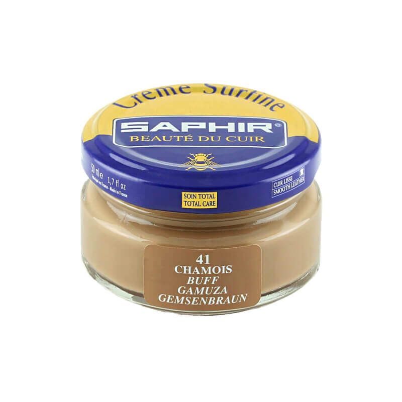 Cirage marron chamois SAPHIR - Crème Surfine