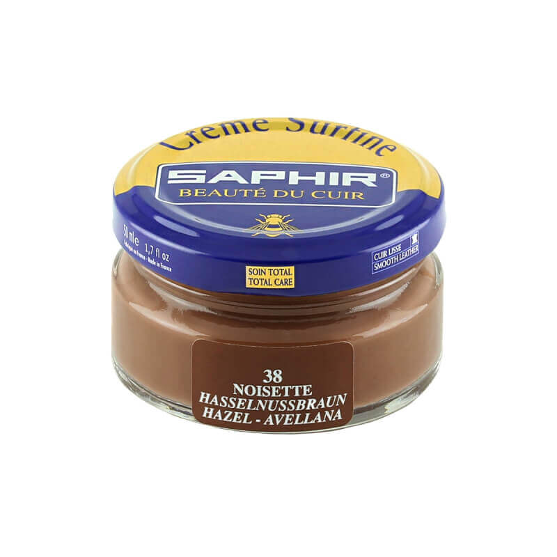 Cirage marron noisette SAPHIR - Crème Surfine