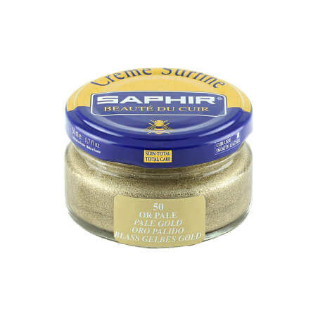 Cirage or pâle SAPHIR - Crème Surfine