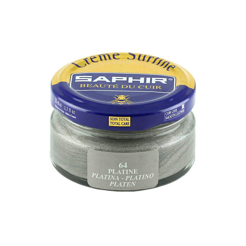 Saphir Platinum-Coloured Superfine Shoe Cream