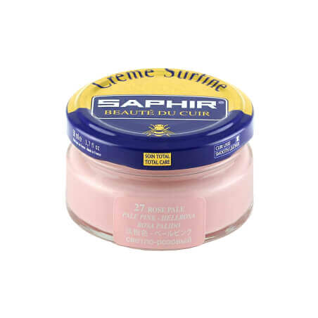 Cirage rose pâle SAPHIR - Crème Surfine