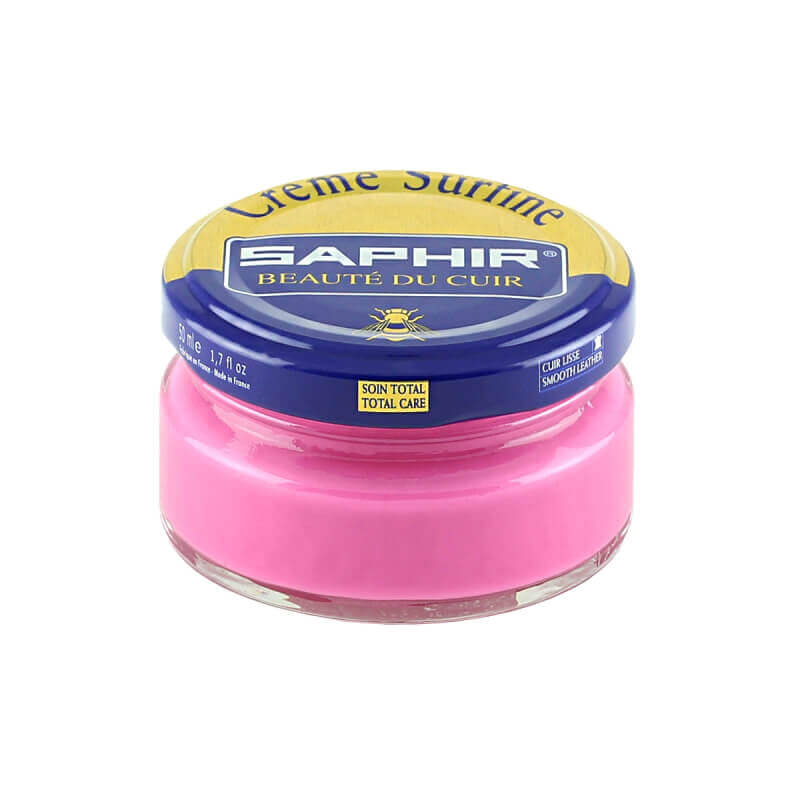 Cirage rose pompadour SAPHIR - Crème Surfine
