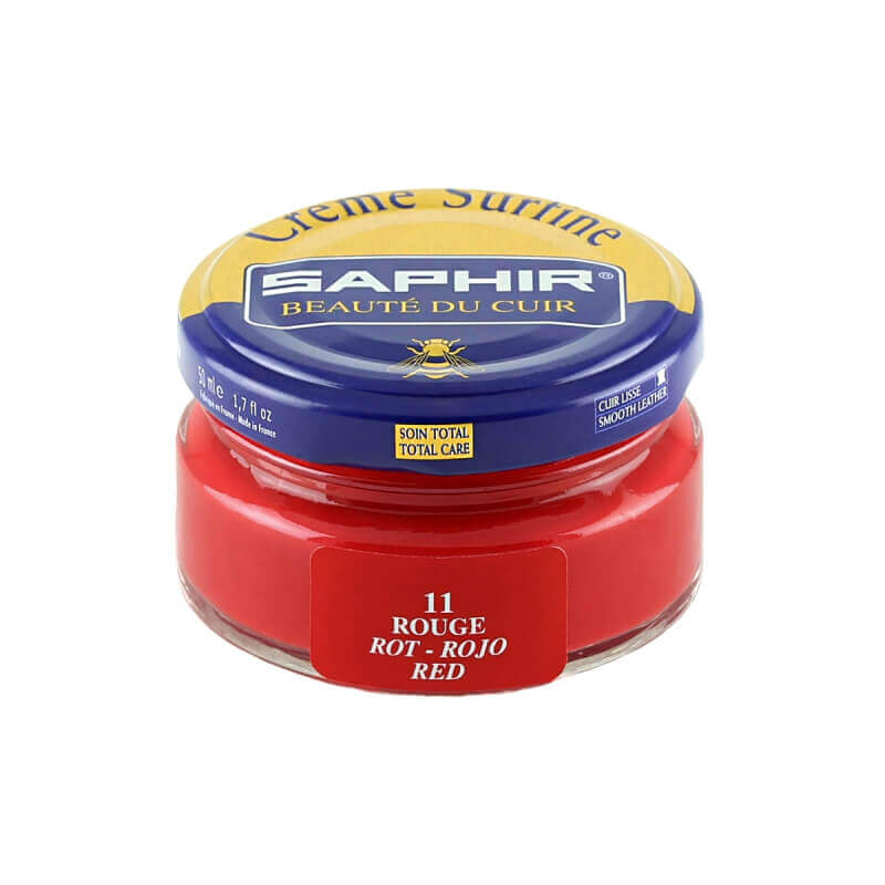 Cirage rouge SAPHIR - Crème Surfine