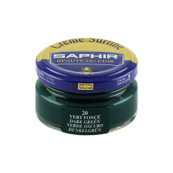 Cirage vert foncé SAPHIR - Crème Surfine