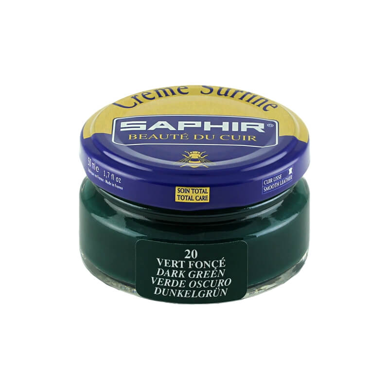 Green leather hot sale shoe polish