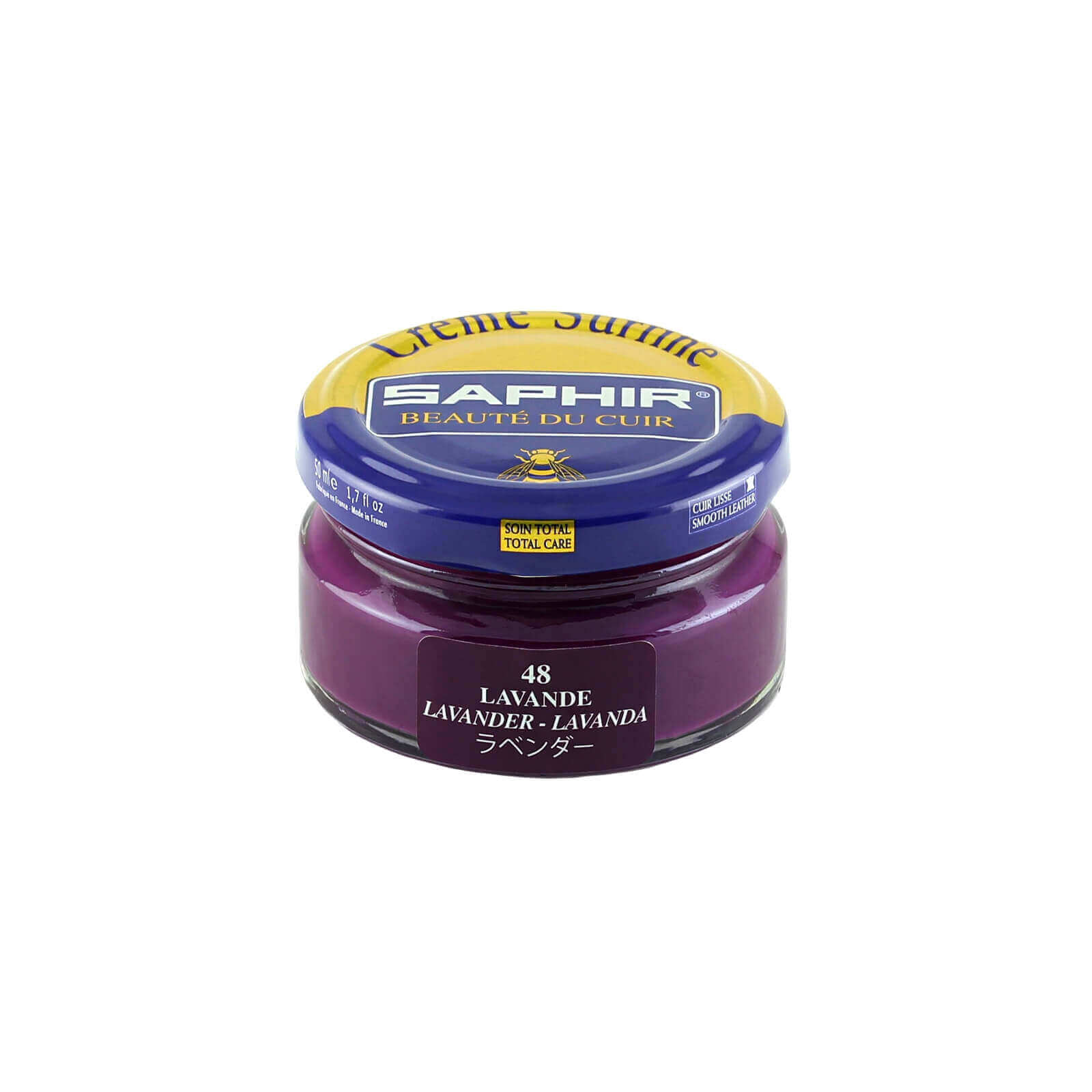 Cirage SAPHIR beige cuir naturel - Crème Surfine pommadier