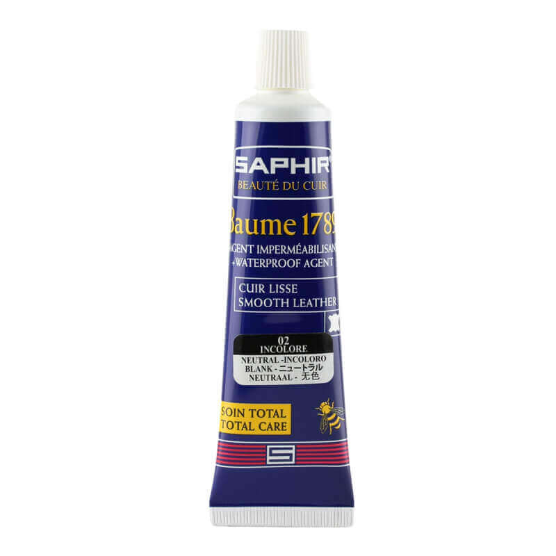 Saphir Neutral Deluxe Shoe Cream in a Tube