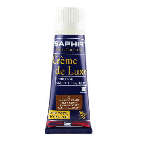 Cirage SAPHIR noir - Crème de luxe en applicateur