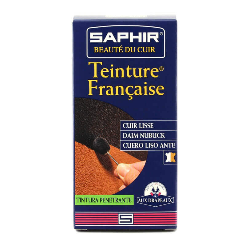 Saphir Teinture Pour Cuir Marron Moyen 50 Ml – Rénovation & Coloration Professionnelle Depuis 1920