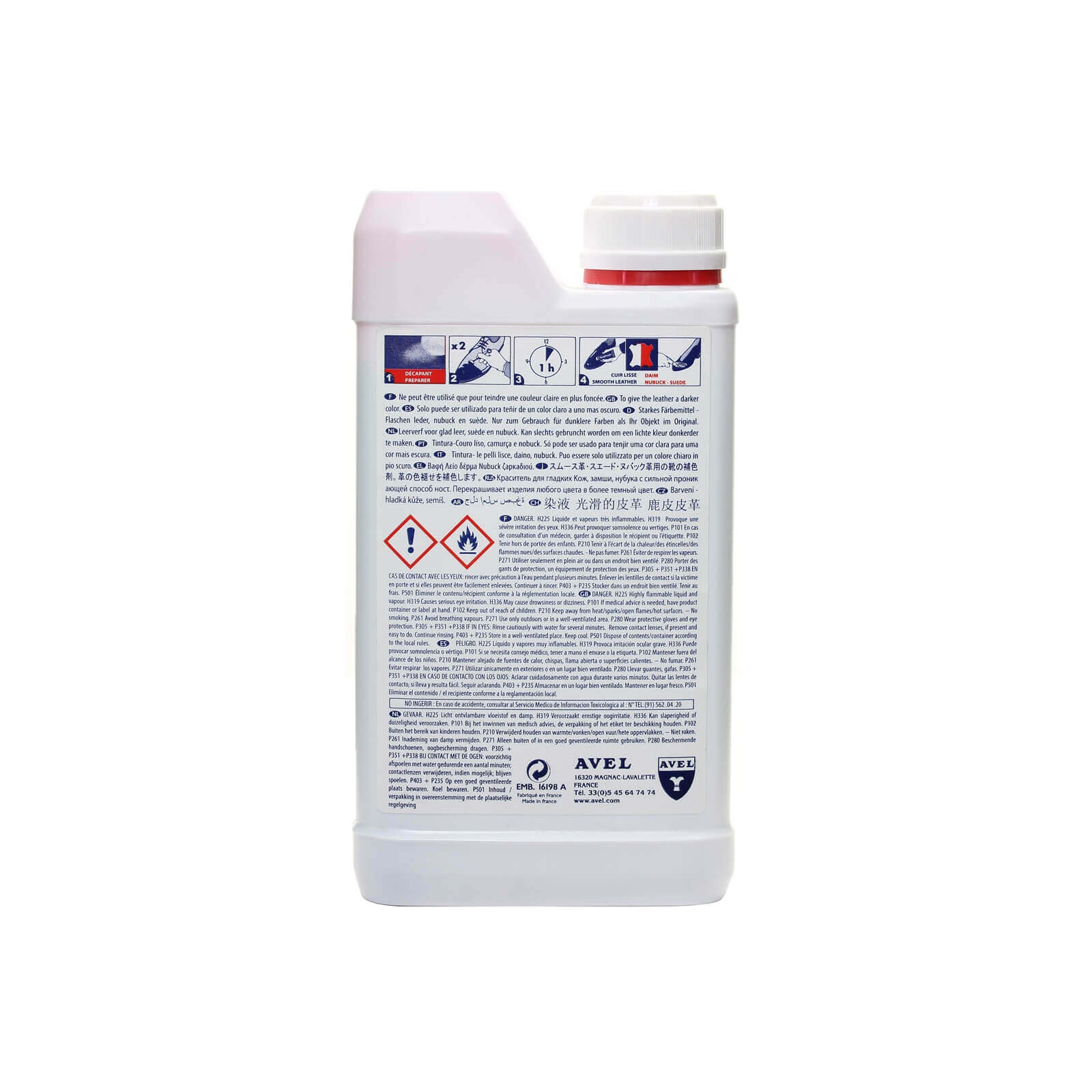 Saphir Red Shoe Dye 500ml for your shoes