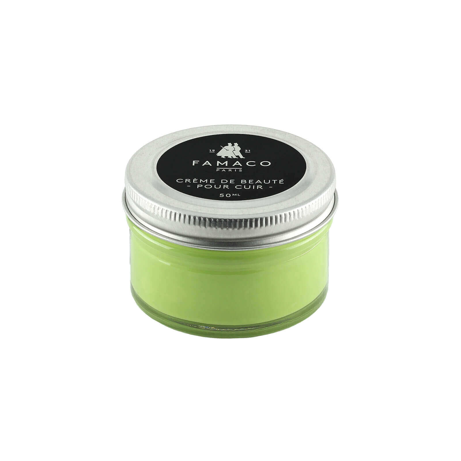 Famaco Lime Green Leather Shoe Cream