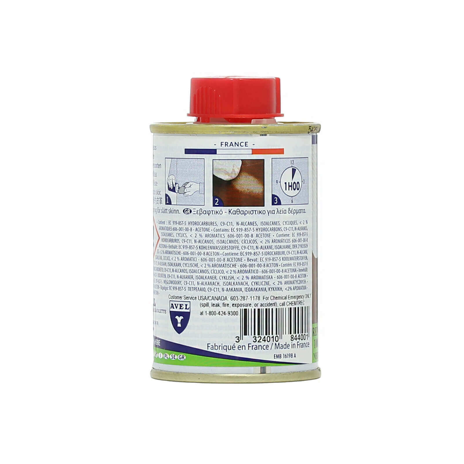 Décapant cuir lisse Saphir 100ml pour chaussures