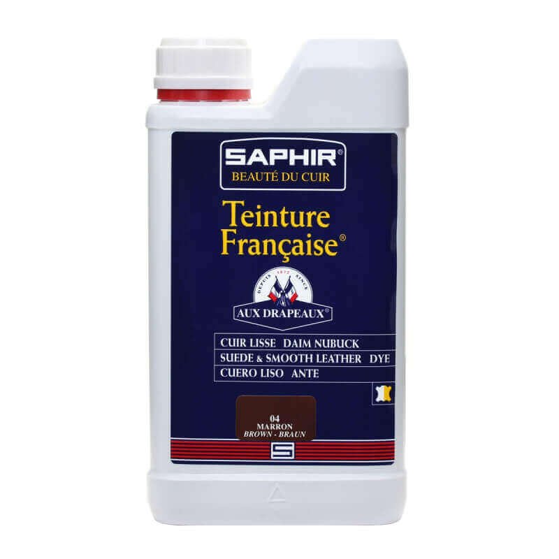 Saphir Brown Shoe Dye 500ml