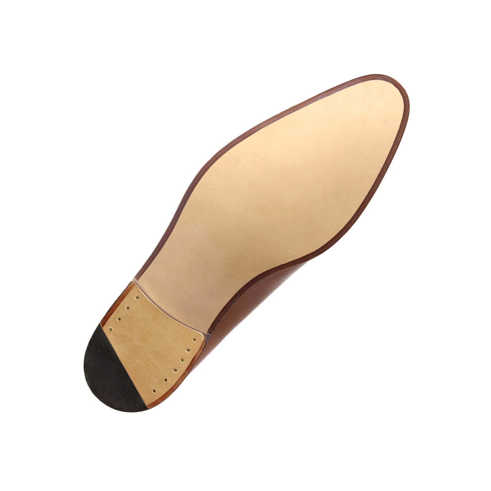 Full shoe resoling bonded leather soles