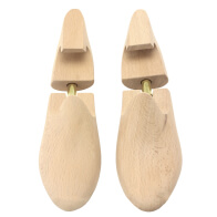 Paire d'embauchoirs en bois bi-directionnels de qualité supérieure