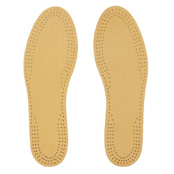 Leather and Charcoal Insoles
