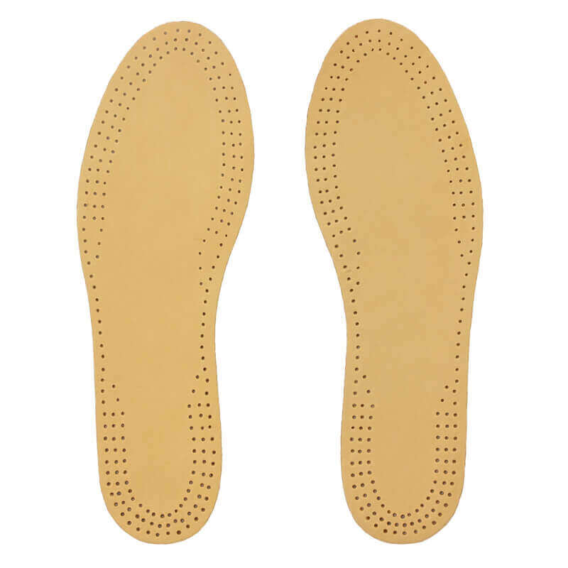 Leather and Charcoal Insoles