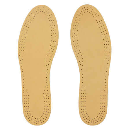 Leather and Charcoal Insoles