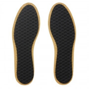 Leather and Charcoal Insoles