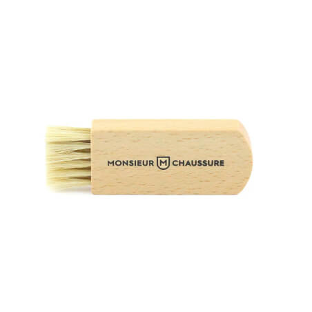 Monsieur Chaussure White Welt Brush