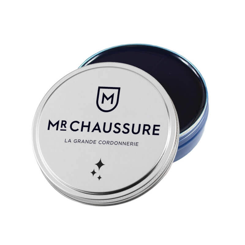 Monsieur chaussure Navy Blue Shoe Polish 50ml