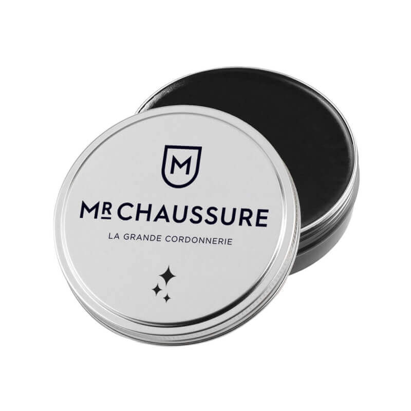 Monsieur chaussure Black Shoe Polish 50ml