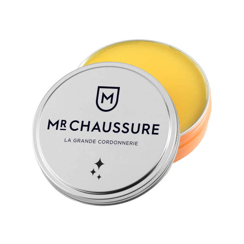 Monsieur chaussure Beeswax Yellow Shoe Polish 50ml