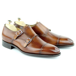 Monks Shoes MC01 - Cognac