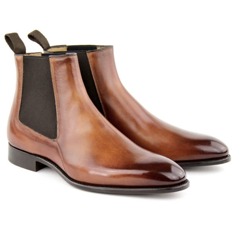 Boots Shoes MC01 - Cognac