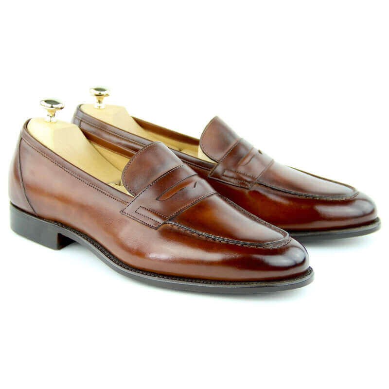Loafers Shoes MC01 - Wine Loafers Shoes MC01 - Wine