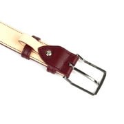 Leather Belt MC02 - Bordeaux