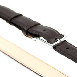 Grained Leather Belt MC02 - Brown