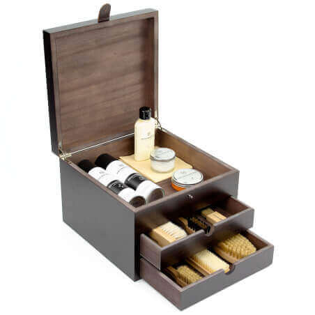 Groom Shoe Shine Leather & Suede Kit