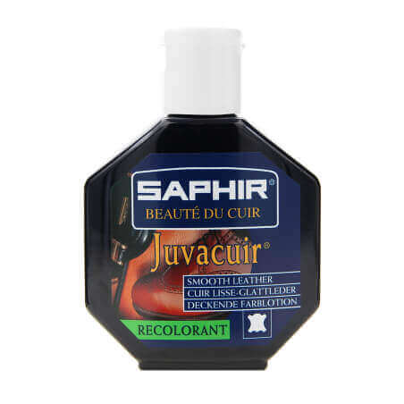 Saphir Juvacuir Navy Blue Recoloring Cream