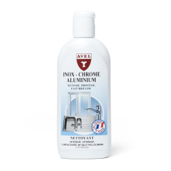 Aluminium, stainless steel and chrome cleaner