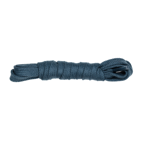 Lacets plats Bleu Pétrole