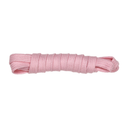 Lacets plats Rose Pâle
