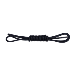 Navy Blue Waxed Round Laces