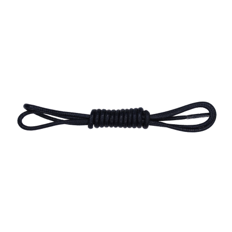 Navy Blue Waxed Round Laces
