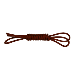 Burgundy Waxed Round Laces